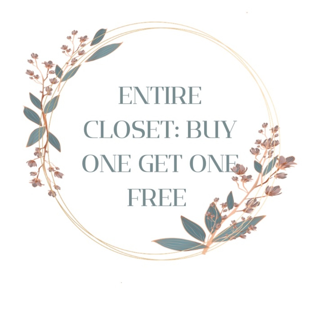 BUY ONE GET ONE FREE